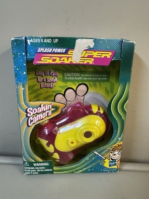 Hasbro Larami Super Soaker ''Soakin' Camer'' Vintage From 2000 NEW Some Box Damage