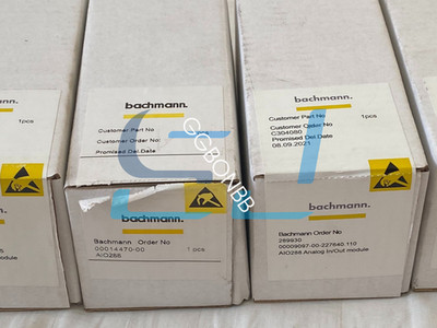 Brand new Bachmann AIO288 Programmable Input/Output Module FedEx or DHL or UPS