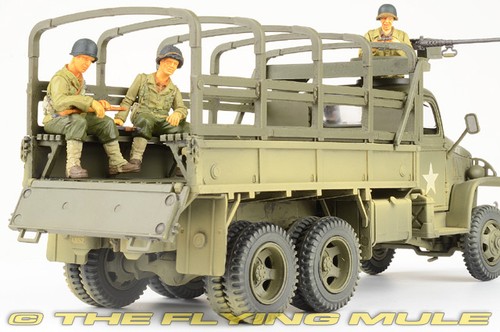 Forces of Valor 1:32 CCKW 2.5-Ton Truck US Army 1st Infantry Div w/4 Figures - Picture 6 of 8
