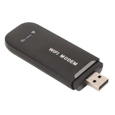 4G Wifi Router Black up to 10 Users Stable Easy Connection USB Plug and Play 4G 