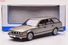 Model Car Group BMW 5er (E34) Touring Metallic Grey 1991 1:18