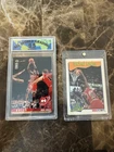 1995-96 Upper Deck  Michael Jordan #324 All World 9.5 Bulls, Plus Card 536 1991