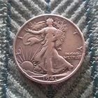 Liberty Walking Half Dollar 1941 50C US Coin Circulated Uncertified
