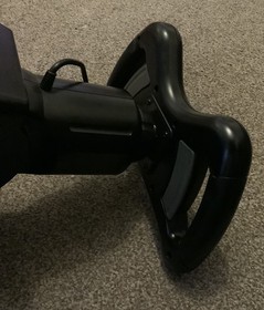 Sega Saturn Official Arcade Racer Steering Wheel bundle MK-80304+SEGA RALLY GAME