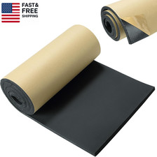 Neoprene Foam Rubber Sheet with Adhesive, 1/4" Thick X 12" X 54"   DIY Padding