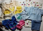 Vtg Cabbage Patch Kids Clothing Lot 12 Items Boy & Girl CPK & Handmade Homemade
