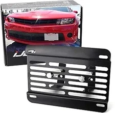 No Drill Front Grille Mesh Mount LicensePlate Relocator For 2013-15 Chevy Camaro