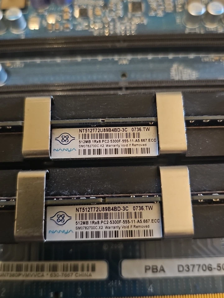 Apple Mac Pro Memory Riser Card PBA D37706-501 630-7667  4gb  - Image 2 of 4