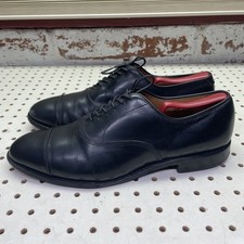 Allen Edmonds Park Avenue Cap Toe Oxford Black Leather Dress Shoe 12 D