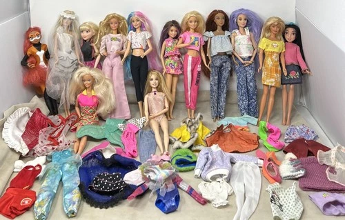 Mattel Barbie Doll Lot of 13