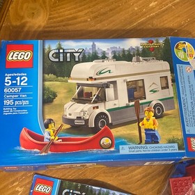 Lego City 60057 - Camper Van - 100% Complete w/ Instructions And Box