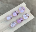 VVS 24.80 Ct Lot Of Natural Pink Kunzite Gemstone Mix Cut From Afghanistan