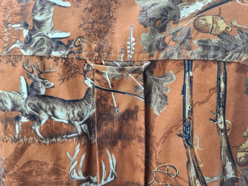 Legendary Whitetails Original Buck Deer Orange Collared Button LS Shirt Men's XL - Picture 8 of 11