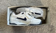 Nike air Meadow Indoor Vintage sneaker Gr.44 White/Midnight Navy- Mulberry