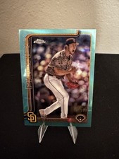 2025 Topps Chrome - Yu Darvish #186 Aqua Refractor /199