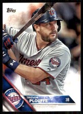 Trevor Plouffe 2016 Topps #591 Twins MLB READ FREE SHIPPING AutographDen
