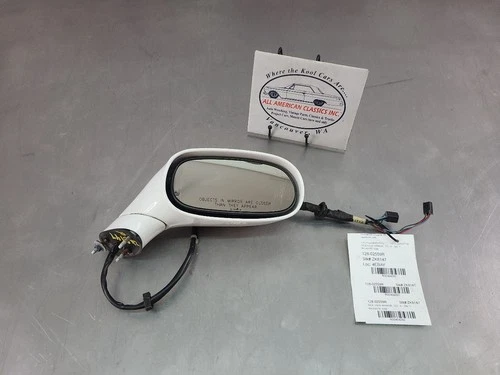 1997-04 C5 Corvette Passenger Side View Mirror Assembly, RH, White, Opt. AAB,DD0