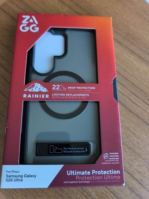 ZAGG Rainier Snap with Kickstand Samsung Galaxy S26 Ultra - Smoke Black