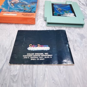 Metal Fighter NES Cart Vintage Nintendo Game with Manual Complete in Box CIB