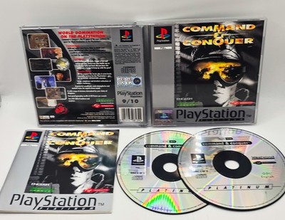 Command & And Conquer | Ps1 Playstation One Spiel | Komplett Cib | Getestet Pal