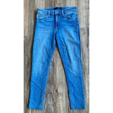 Joe's Jeans The Icon Mid Rise Skinny Ankle Light Wash Jeggings Pants Stretch 26