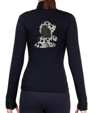 Figure Skating Polartec Fleece Jacket Rhinestone JR133
