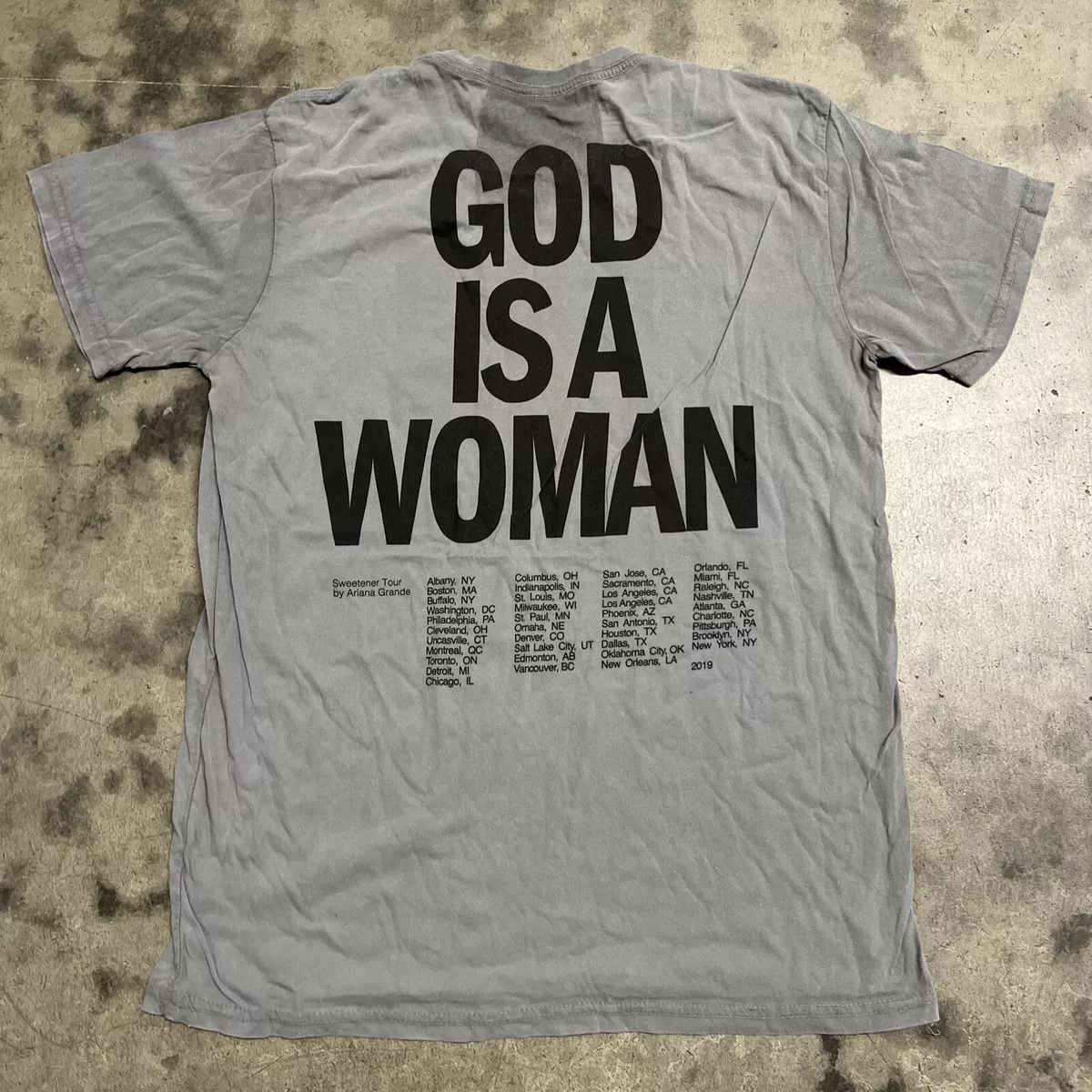 god is a woman shirt