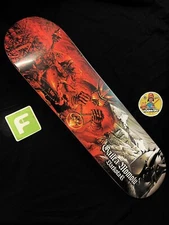 RARE Galiea Momolu A Warrior’s Tale Darkstar Skateboard Deck Pro Model VINTAGE
