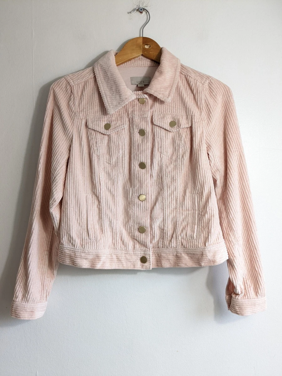Ladies pink store corduroy jacket