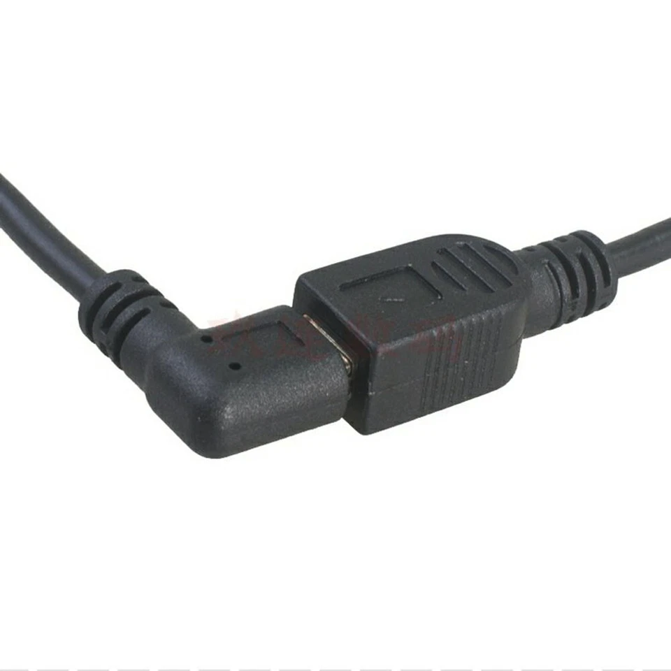 Mini USB 90° Angled 5Pin Male to Mini USB Female Extension Connector Cable 25cm - Image 4 of 4
