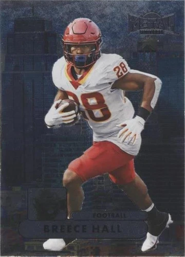 2022 Skybox Metal Universe Champions Breece Hall #RMUC-6