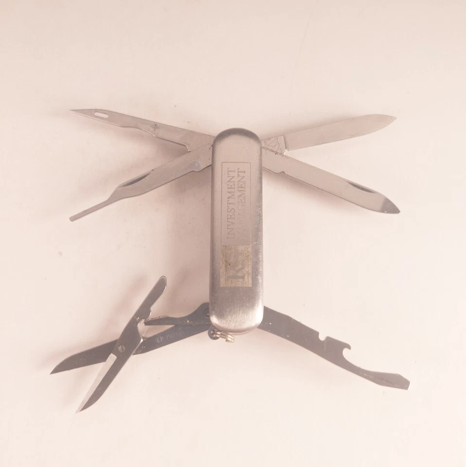 Navaja suiza Wenger caja de herramientas de bolsillo 65 mm navaja de bolsillo de acero inoxidable  Foto 3 de 4