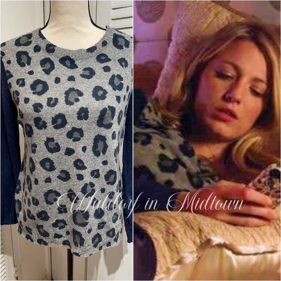 SUÉTER LEOPARDO ASO SERENA VAN DER WOODSEN - GRANDE