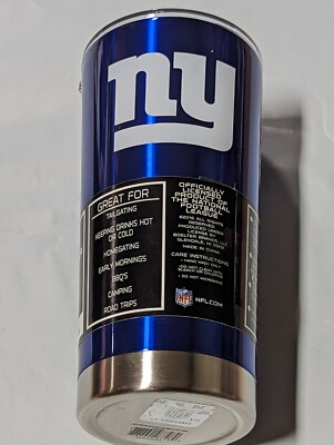New York Giants Logo Travel Mug Tumbler Stainless Steel NEW 20 oz ULTRA