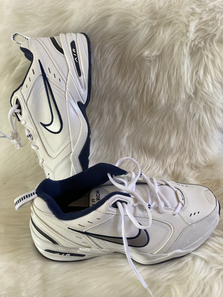 Nike Air Monarch IV 4E White (4E) Running Shoe Size 12