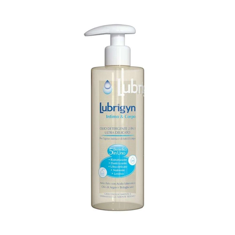 Uniderm Lubrigyn - Intimo e Corpo Olio Detergente 2 in 1, 400ml