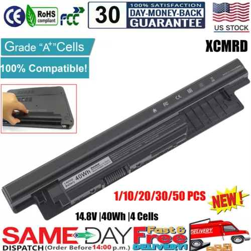 ✅LOT Battery For Dell Inspiron 15 3000 Serie 3531 3537 3541 3542 3543 XCMRD 40Wh