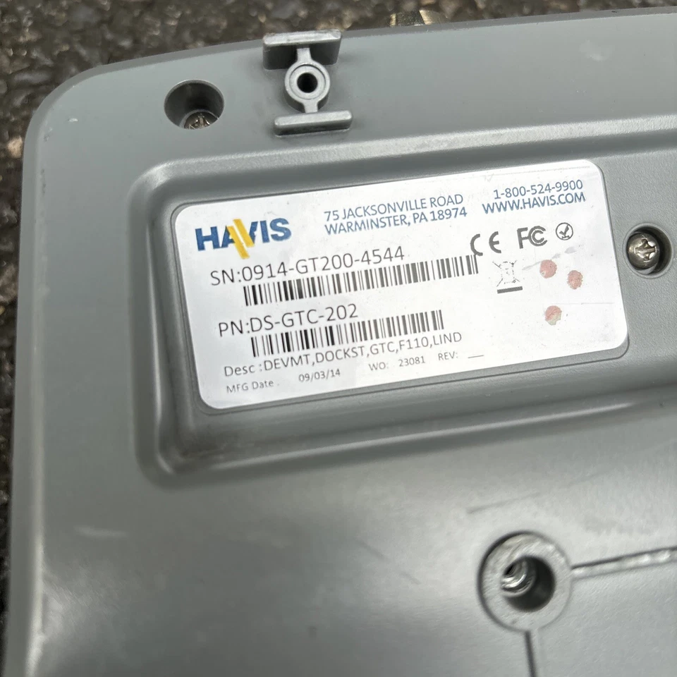 Lot of 4 Untested Havis DS-GTC-202 Docking Station ONLY Getac F110 Rugged Tablet - Image 2 of 4