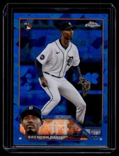Brendon Davis 2023 Topps Chrome Sapphire Rookie Card  #494