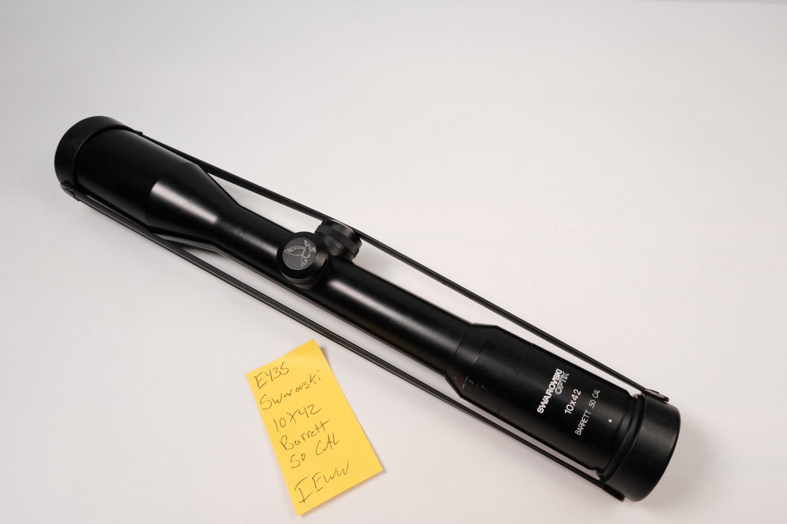 E435 Swarovski 10X42 Barrett .50 Cal BMG Christmas Tree Reticle