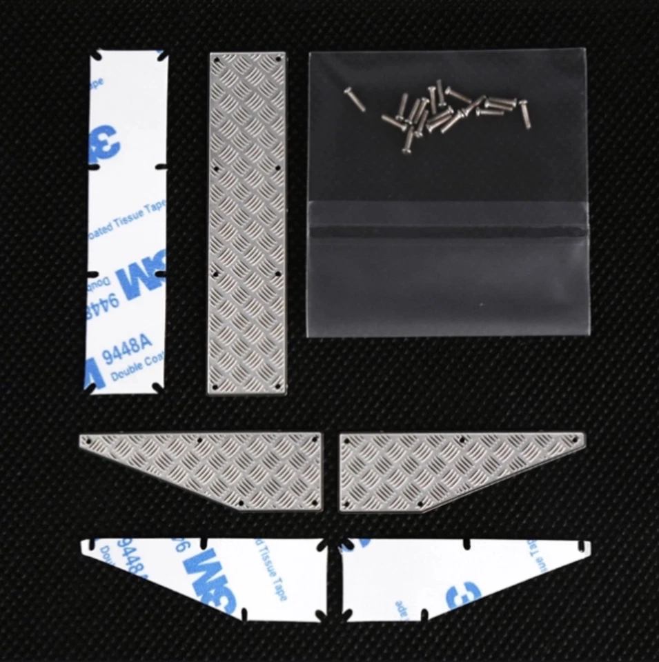 Placa a cuadros/diamante para parachoques trasero TRX-4 Stock Foto 3 de 4