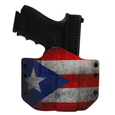 FN Handguns - OWB Holster - Optic Ready - Puerto Rican Flag