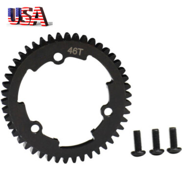 1/5 Racing 46t Mod 1 Steel Spur Gear Fit Traxxas E Revo 2.0 Xmaxx X0-1 ERVT54M01