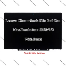 New 11.6" Lenovo Chromebook 500E 2nd Gen 5D10T79593 HD LCD Touch Screen Assembly