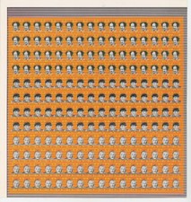 Three Stooges 1960's Vari-Vue Motion Ring Flickers Factory PROOF Sheet
