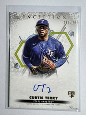 2022 Inception Rookie and Emerging Stars Autographs #BRESCT Curtis Terry 264/299
