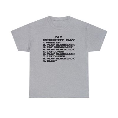 Blackjack Player Black Jack Card Playing Shirt Gifts Tshirt Tee Crew Neck Men