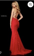 Sherri Hill Prom Gown Size 10/Blush/ NEW W/TAGS
