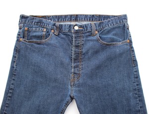 Coupe 501 Jeans Coupe Droite Bouton W38 Homme L32 Classique Classique Levis qfXwCHxw