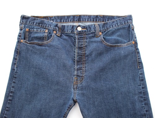 Coupe 501 Jeans Coupe Droite Bouton W38 Homme L32 Classique Classique Levis qfXwCHxw